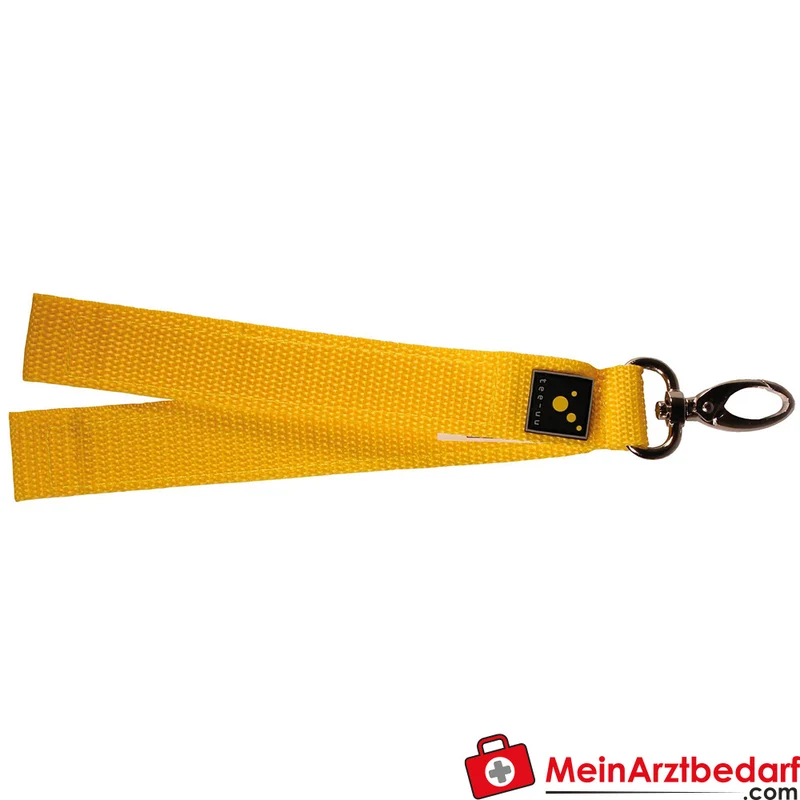 TEE-UU EASY Handschuhhalter Nylon verstellbar mit Metallkarabiner rot