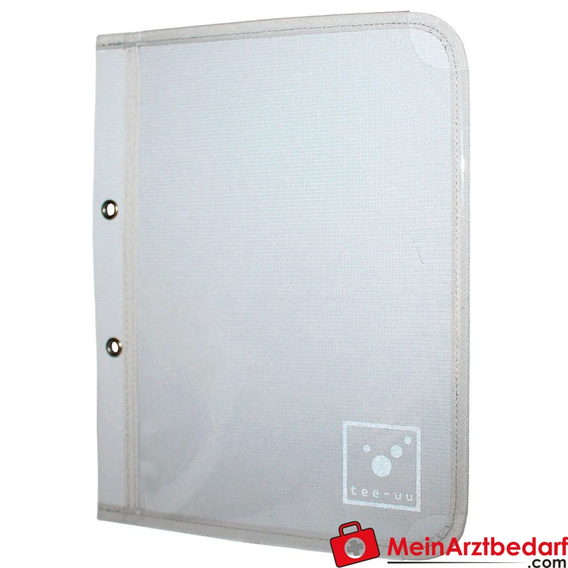 TEE-UU TABLET-FLAP Einhefter für BIG Einsatz-Organizer, Tablet-Hülle 28 x 19 cm, 600D Polyester, grau