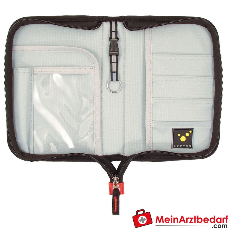 TEE-UU DRIVE Fahrtenbuch-Organizer DIN A6, 600D Polyester, schwarz