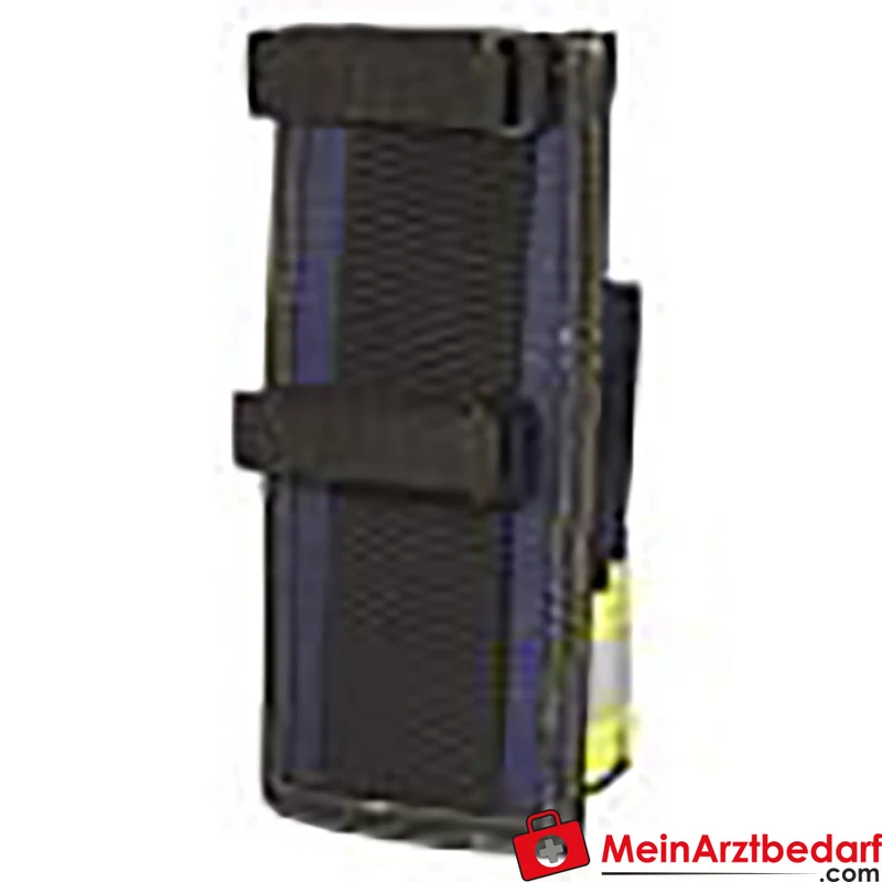 TEE-UU HYBRID Geräte-Holster blau 370G Fire Retardant 9x19,5x5,5 cm Reflexstreifen