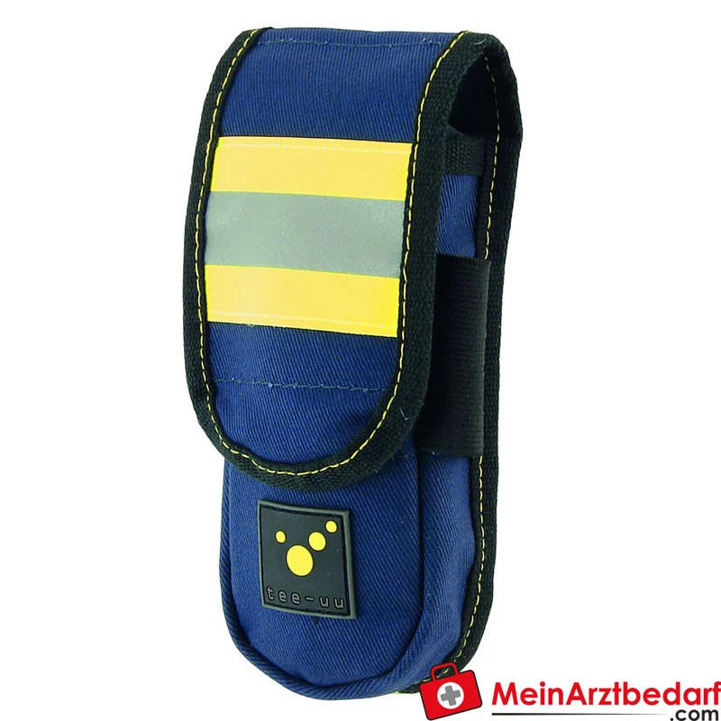 TEE-UU MICRO Holster Rettungsschere blau 370G TEC Fire Retardant 9×19×3 cm