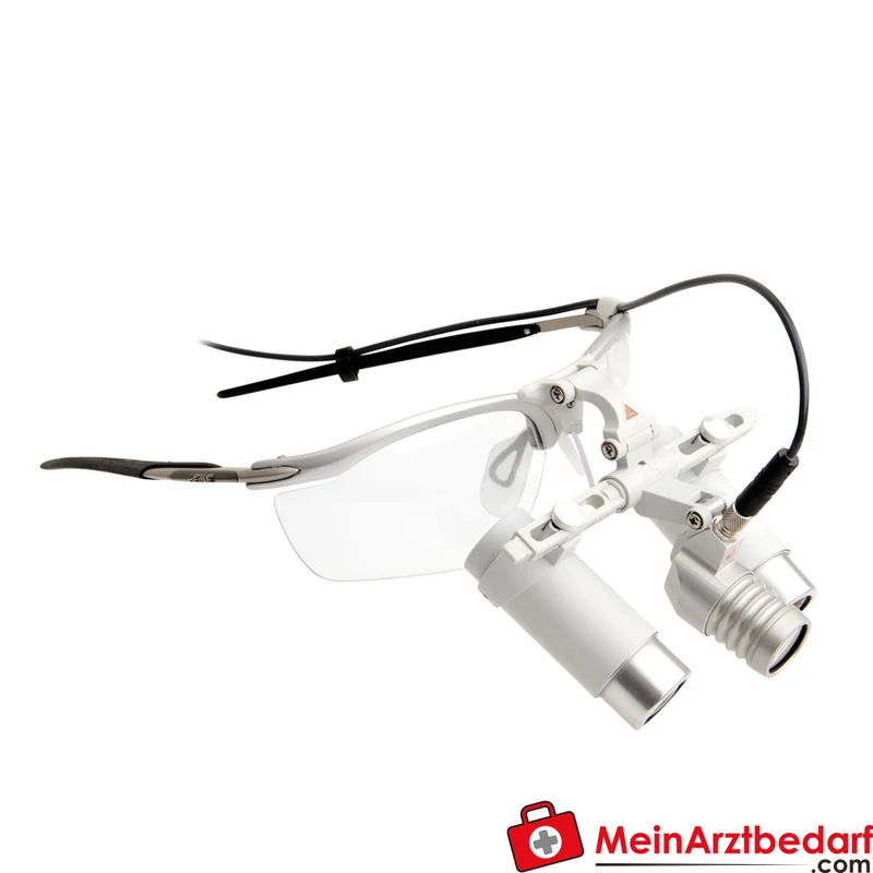 HEINE LoupeLight2 Set HRP 4x Binokularlupe 340 mm mit S-FRAME und mPack mini