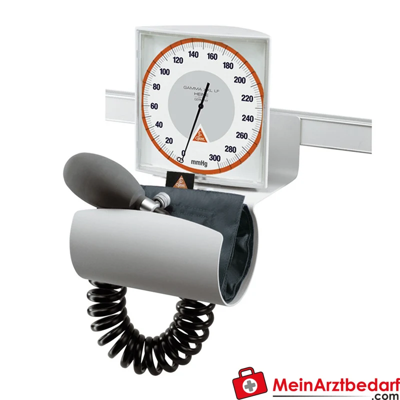 HEINE Gamma XXL LF Blutdruckmesser Ø130 mm latexfrei Spiralschlauch 3 m