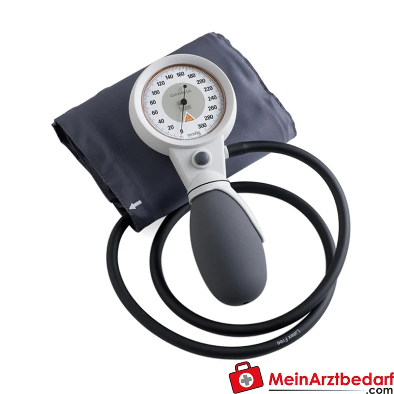 HEINE GAMMA GP Blutdruckmessgerät aneroid 56 mm Manometer, 1‑Schlauch‑Manschette Erwachsene, latexfrei