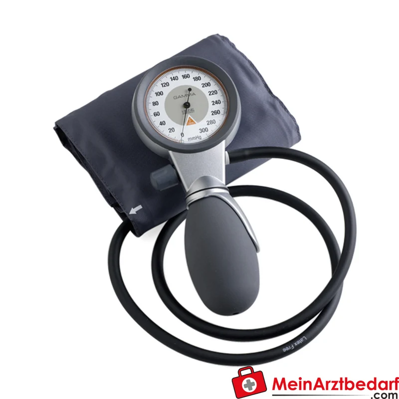 HEINE Gamma G7 mechanisches Blutdruckmessgerät 56 mm Skala Aluminiumgehäuse Ein-Schlauchmanschette