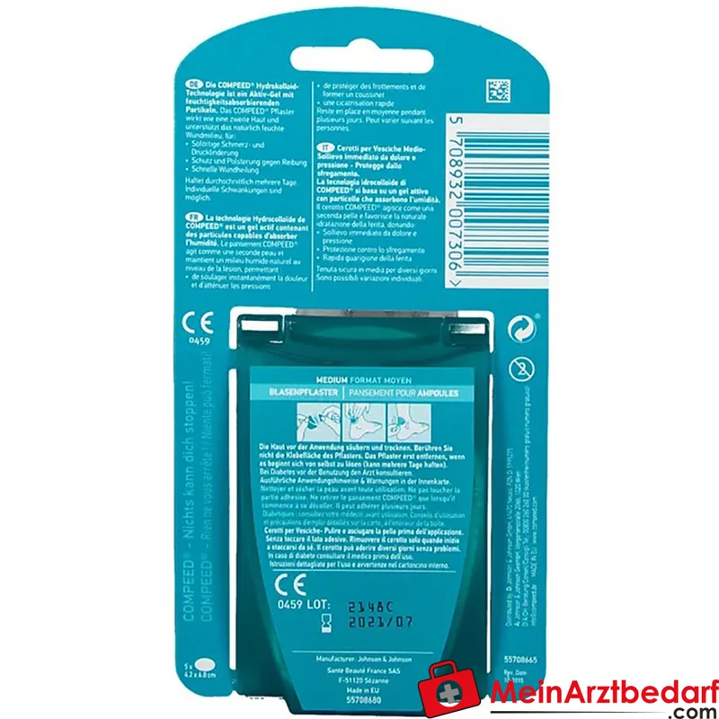 Compeed Blasenpflaster medium 5 Stück