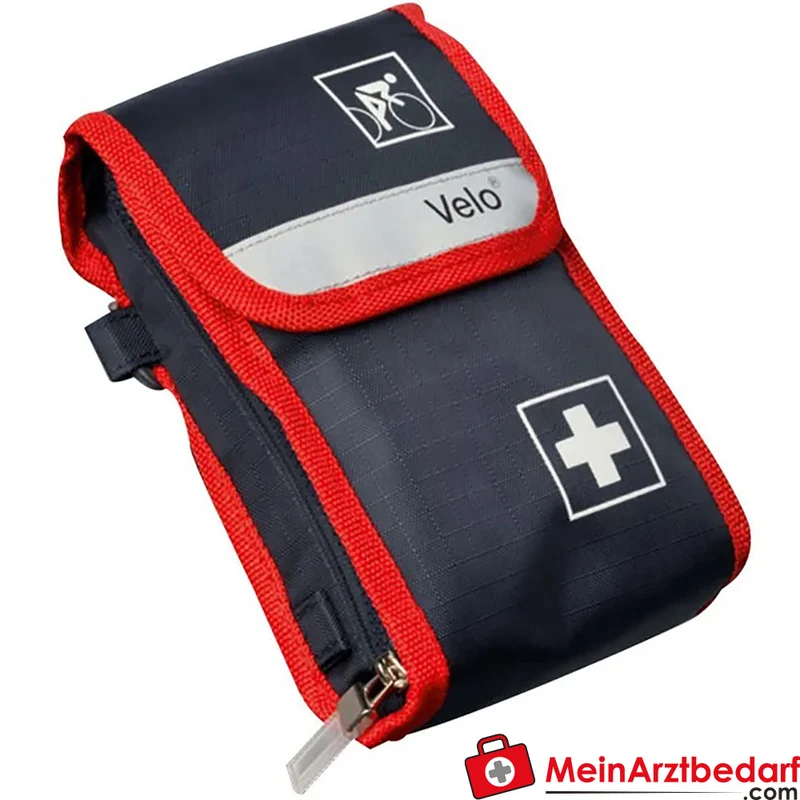VELO Fahrradverbandtasche Nylontasche gefüllt 11,5x17x4 cm Erste Hilfe 1 St.