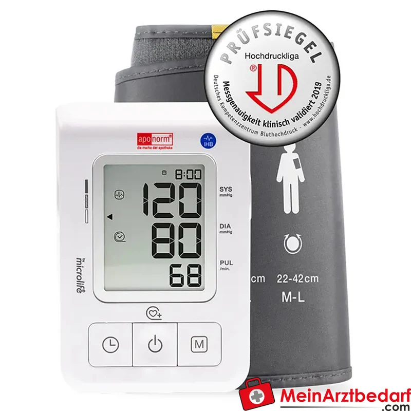 aponorm Basis Control Oberarm-Blutdruckmessgerät Gr. M–L, 1 St.