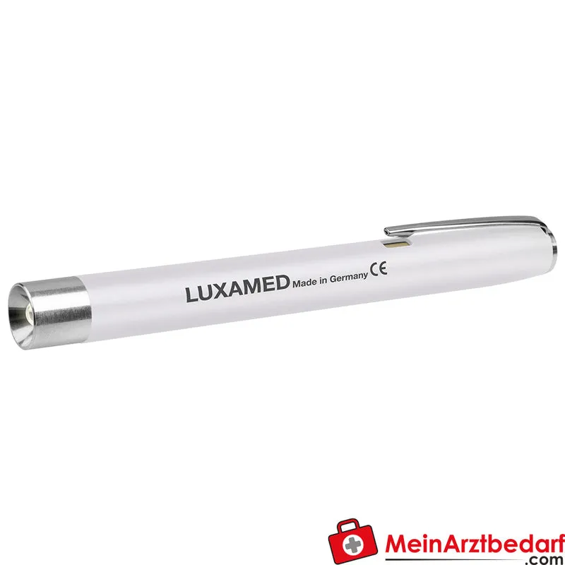 LUXAMED Diagnostikleuchte ABS 31,5 g 18.000–22.000 mcd 7000 K, inkl. 2x AAA