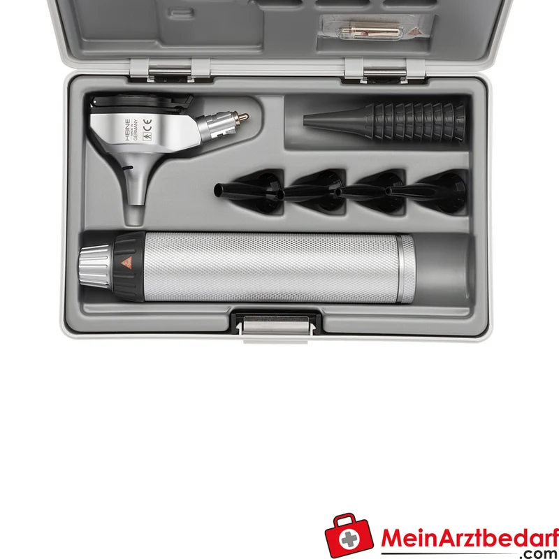 HEINE BETA 400 F.O. Otoskop Batteriegriff XHL-Xenon-Halogen Faseroptik