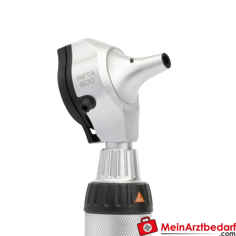 HEINE Beta 200 F.O. Otoskop Batteriegriff, Fiber‑Optic XHL, 3×