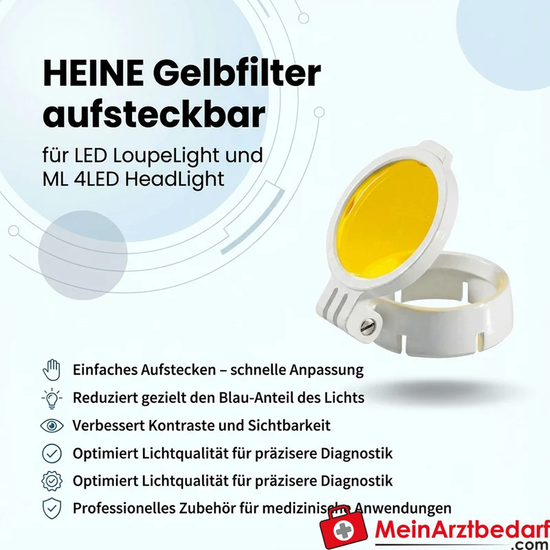 HEINE Gelbfilter für LoupeLight2