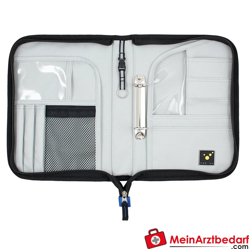 TEE-UU TRIP Organizer DIN A5 Fahrtenbuchmappe 20×28×4 cm 600D Polyester