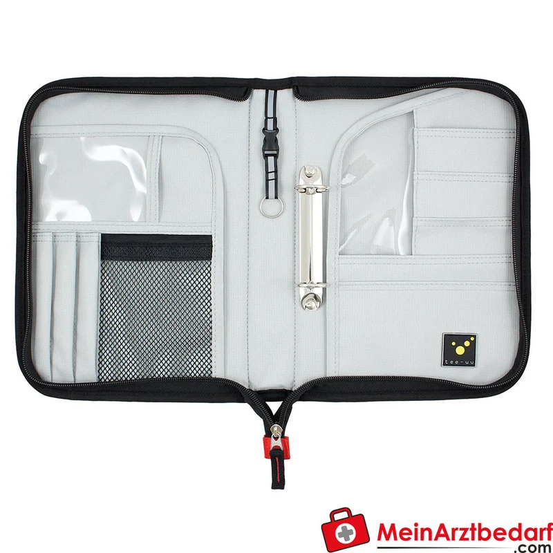 TEE-UU TRIP Organizer DIN A5 Fahrtenbuchmappe 20×28×4 cm 600D Polyester