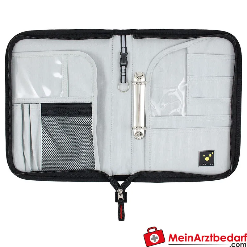 TEE-UU TRIP Organizer DIN A5 Fahrtenbuchmappe 20×28×4 cm 600D Polyester