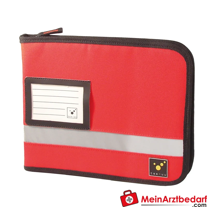 TEE-UU TOUR Fahrtenbuchmappe DIN A5 quer, Organizer 600D Polyester Schwarz