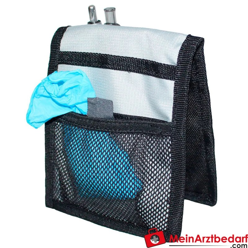 TEE-UU POCKET Organizer RipStop-Polyester schwarz 15 x 12 x 2 cm Brusttaschen-Organizer