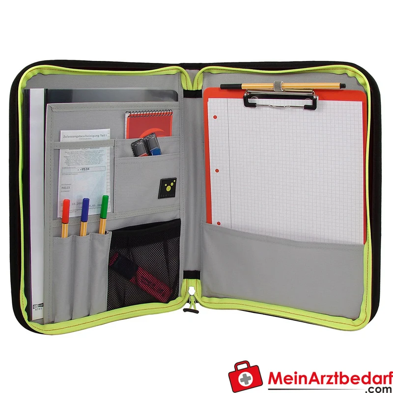 TEE-UU TEAM Organizer DIN A4 hoch 1200D Polyester Rot 26x37,5x3 cm