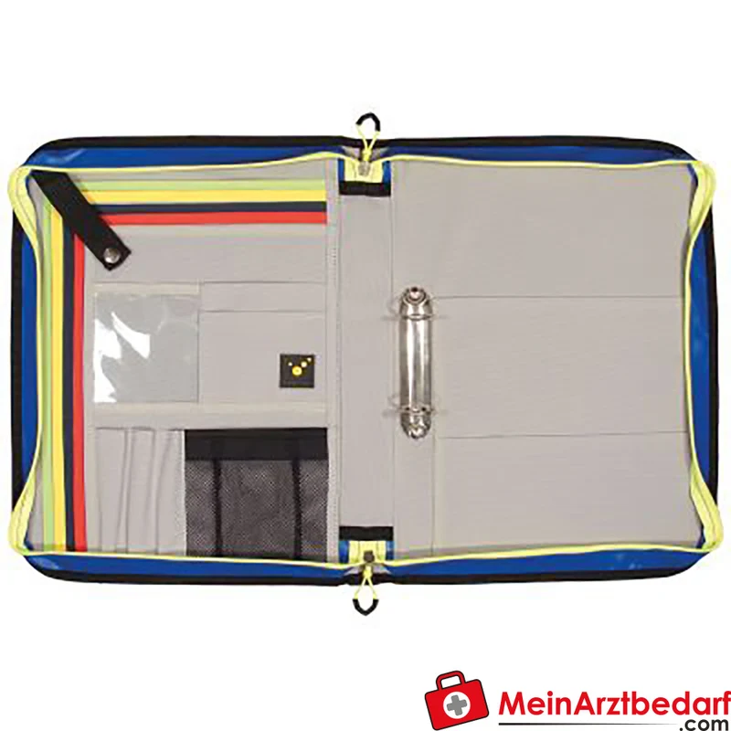 TEE-UU BIG Einsatz-Organizer Einsatzmappe DIN A4 Planen-Gewebe 29×39×5 cm mit Tragegurt