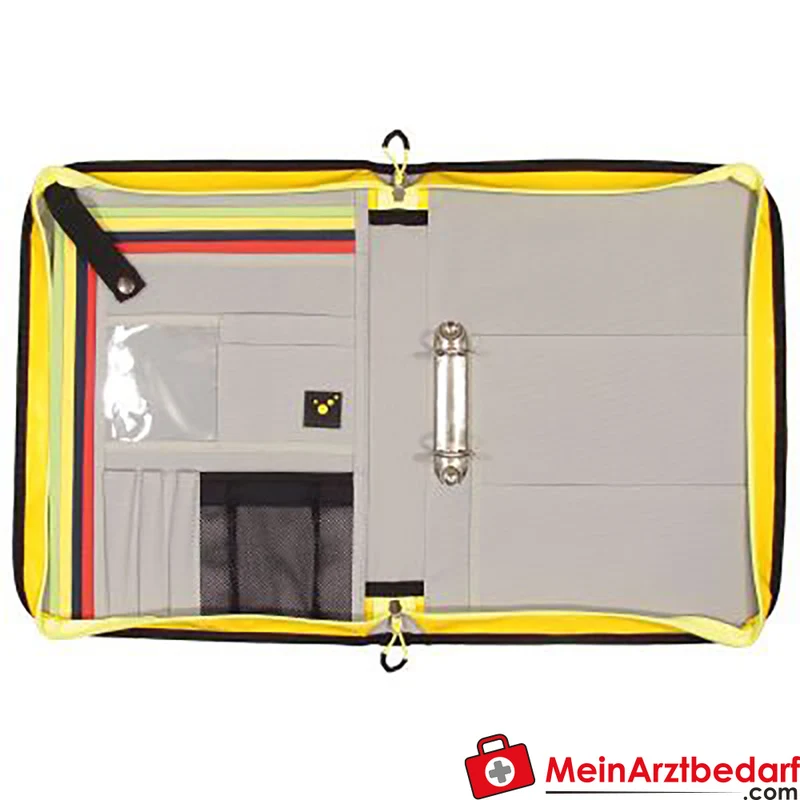 TEE-UU BIG Einsatz-Organizer Einsatzmappe DIN A4 Planen-Gewebe 29×39×5 cm mit Tragegurt