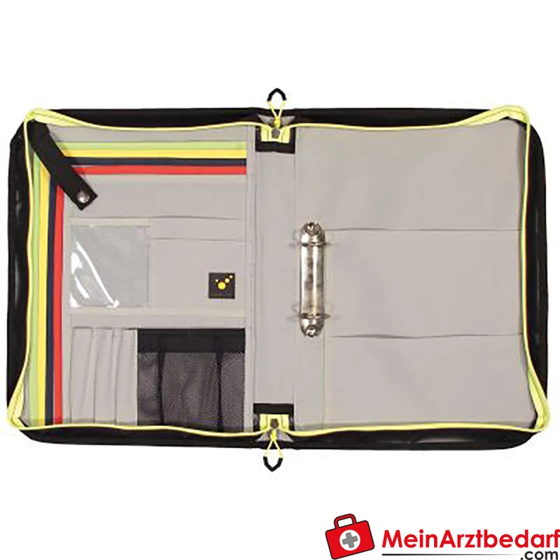 TEE-UU BIG Einsatz-Organizer Einsatzmappe DIN A4 Planen-Gewebe 29×39×5 cm mit Tragegurt