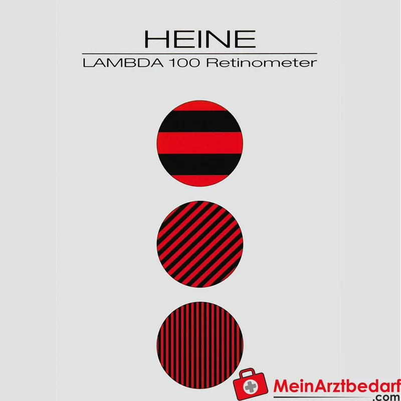 HEINE Patientenkarte für Retinometer Lambda100 Patienteninformationskarte