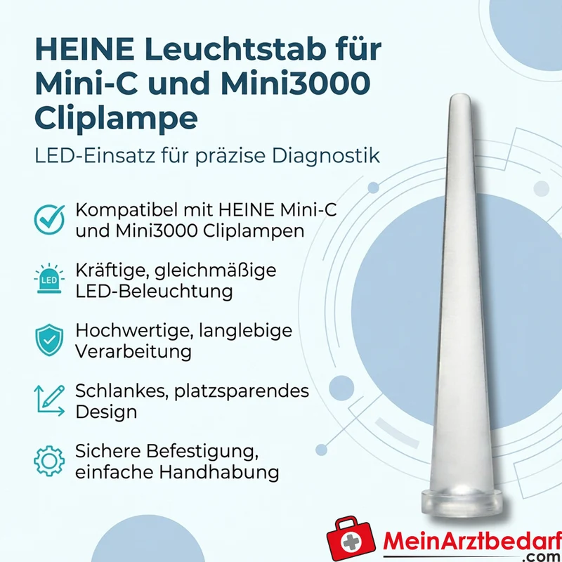 HEINE Leuchtstab für Mini-C und Mini3000 Cliplampe, LED-Einsatz