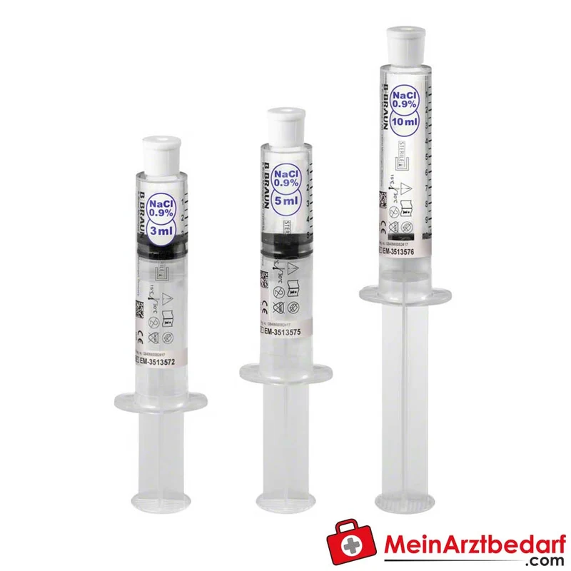 B. Braun Omniflush vorgefüllte NaCl 0.9% Spülspritzen, 100 Stk.
