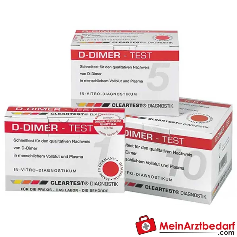 Cleartest D‑Dimer Schnelltest