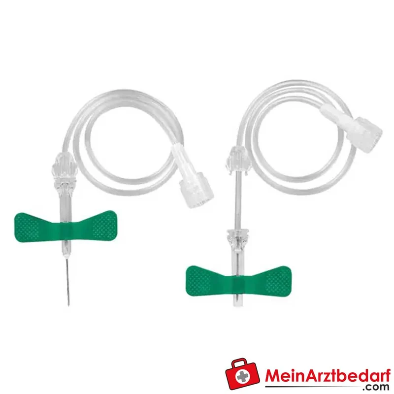 Safe-Touch Sicherheits‑Flügelkanüle 21G (0,80 mm) 19 mm Einmal‑Kanüle 50 Stück