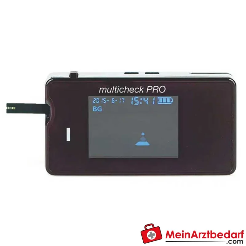Lifetouch multicheck PRO Dreifach-Messgerät Glucose Cholesterin Harnsäure 2 µL