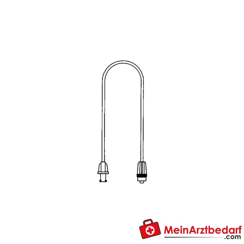 B. Braun Combidyn Druckschlauch 150 cm Ø 4 mm PVC/PE rot/blau/transparent
