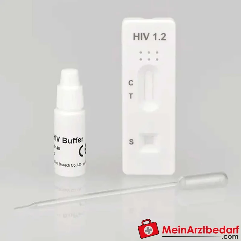 Cleartest HIV 1.2 Schnelltest, 10 Testkasetten