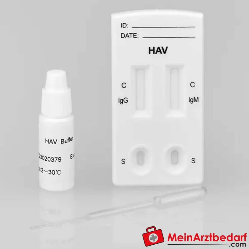 Cleartest HAV IgG/IgM Hepatitis A Schnelltest, 10 Testkasetten