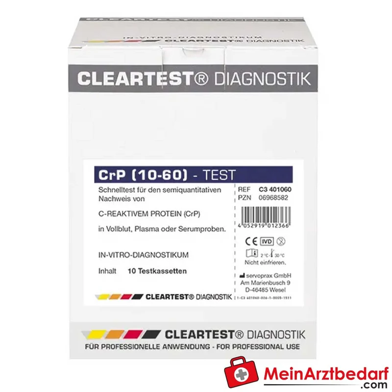 Cleartest CrP Schnelltest, 10 Tests