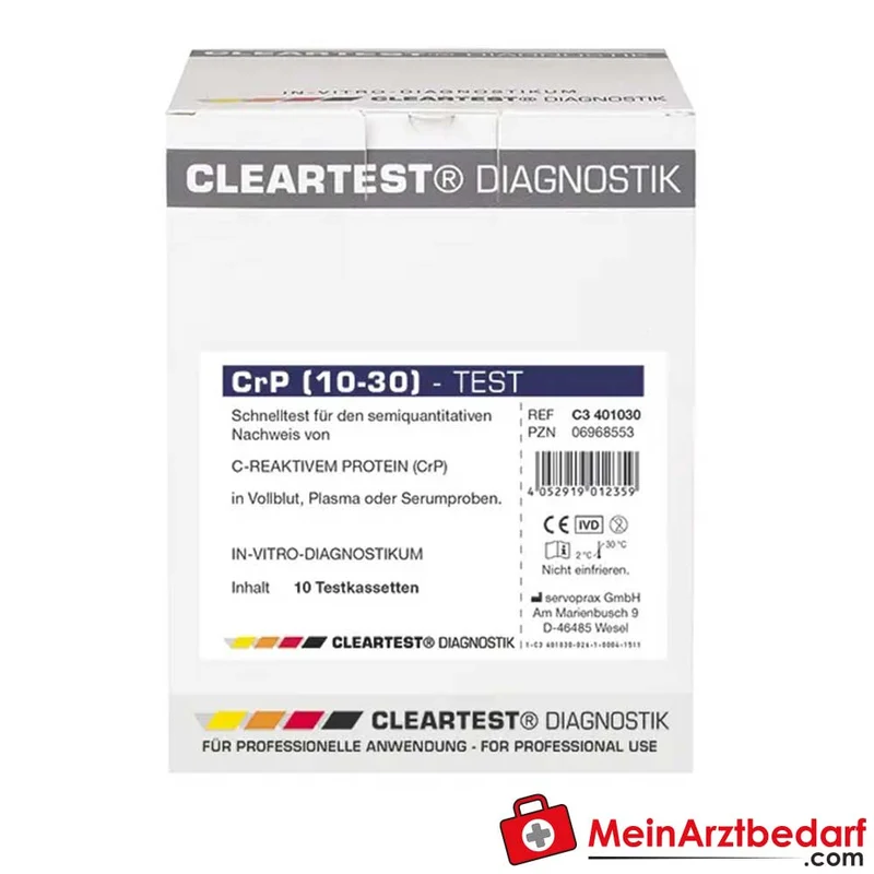 Cleartest CrP Schnelltest, 10 Tests
