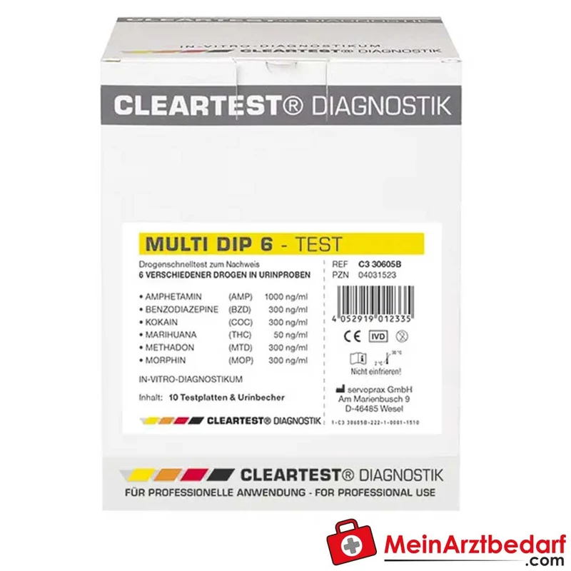Cleartest Multi Dip Drogentest