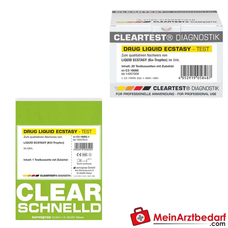 Cleartest Drug Liquid Ecstasy