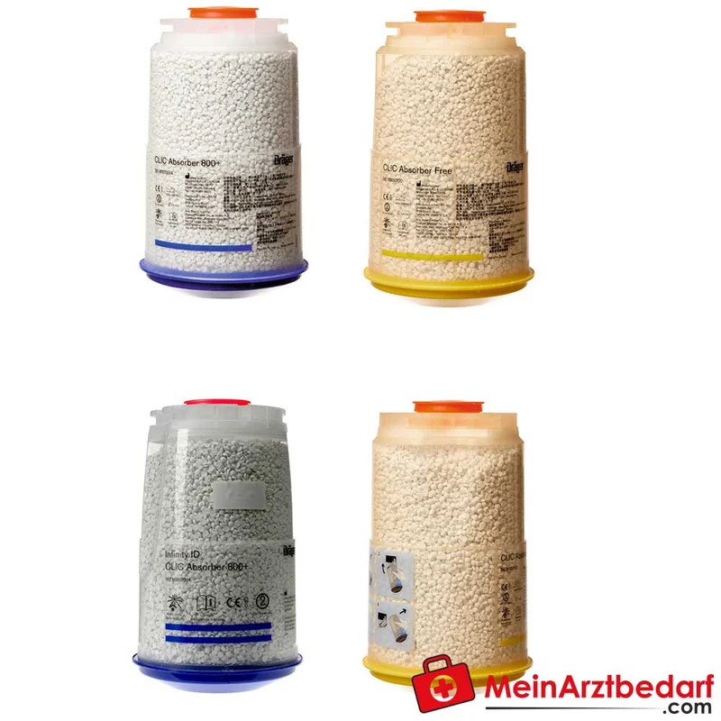 Dräger Drägersorb Einmalabsorber CLIC-System, 6 Stk.