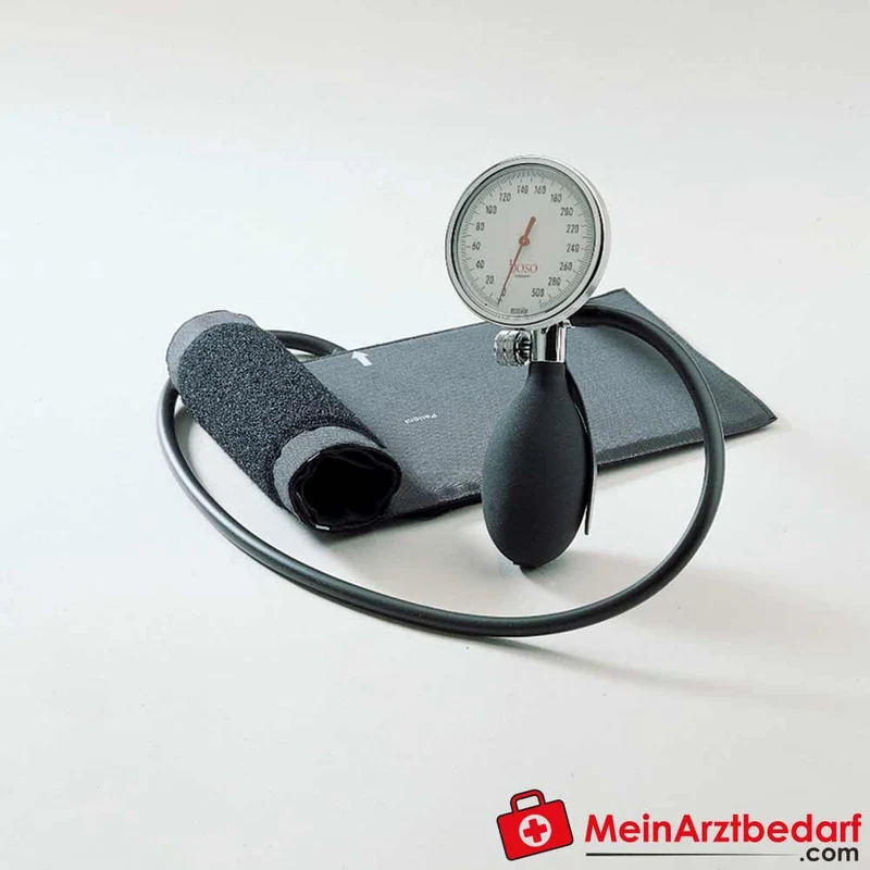 boso Roid Blutdruckmessgerät Oberarm Profi, Metallring, Ø48/60 mm, Ein- oder Doppelschlauch, Manschetten XS–XL
