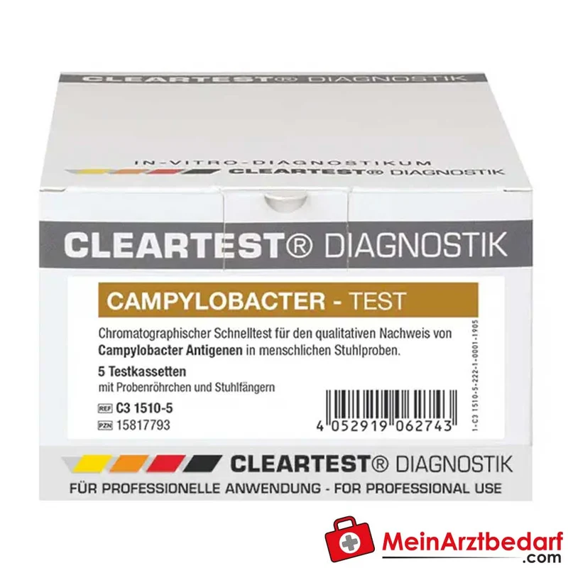 Cleartest Campylobacter Schnelltest