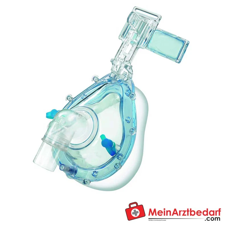 Dräger ClassicStar NIV‑Maske Einweg, 6‑Punkt‑Kopfband, anpassbares Maskenkissen, 360° Winkelstück, Größen S/M/L