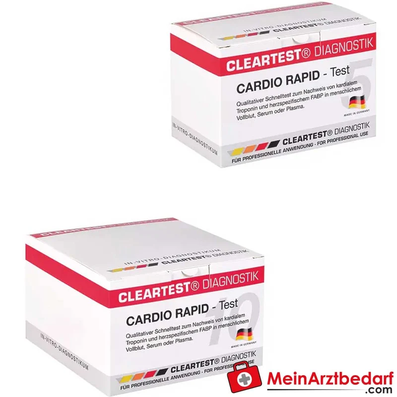 Cleartest Cardio Rapid Schnelltest