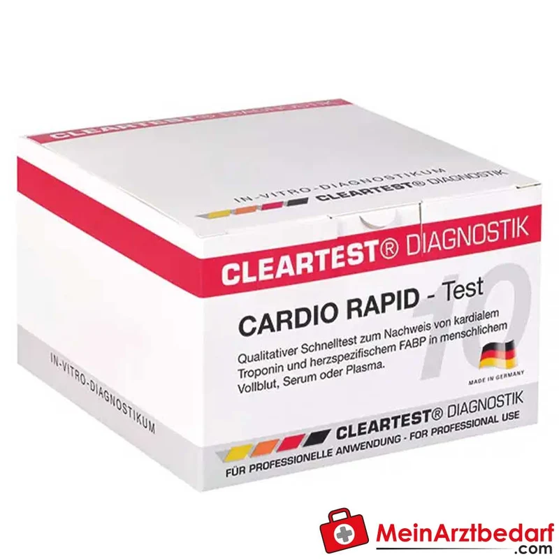 Cleartest Cardio Rapid Schnelltest