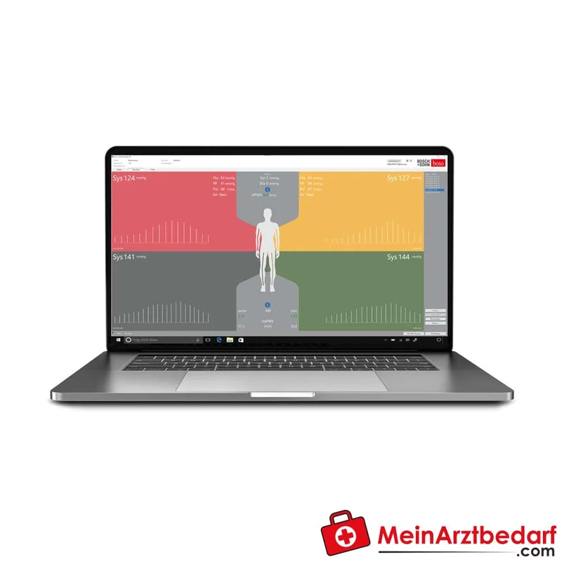 boso ABI-system 100 ABI‑Messgerät oszillometrisch 4‑Extremitäten, automatische Auswertung, PWV optional