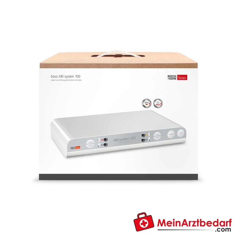 boso ABI-system 100 ABI‑Messgerät oszillometrisch 4‑Extremitäten, automatische Auswertung, PWV optional