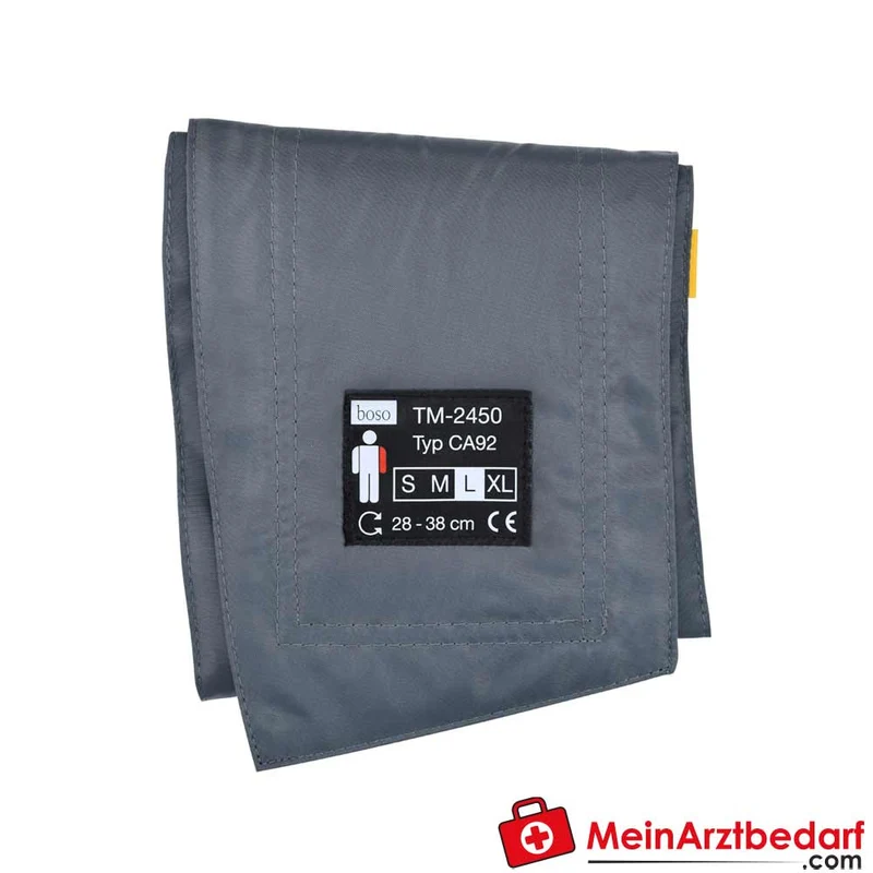 boso Erwachsenen-Manschetten für TM-2450 24h-Blutdruckmessgerät, verschiedene Größen, latexfrei, abwaschbar