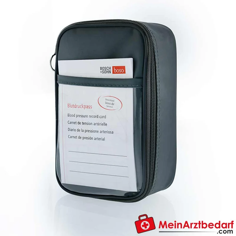 boso Schutz-Etui/Tasche für digitale Blutdruckmessgeräte, wasserabweisend, abwaschbar