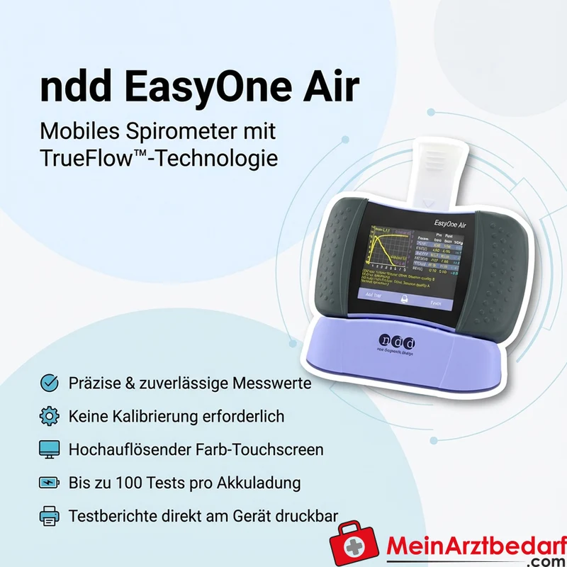 ndd EasyOne Air mobiles Spirometer