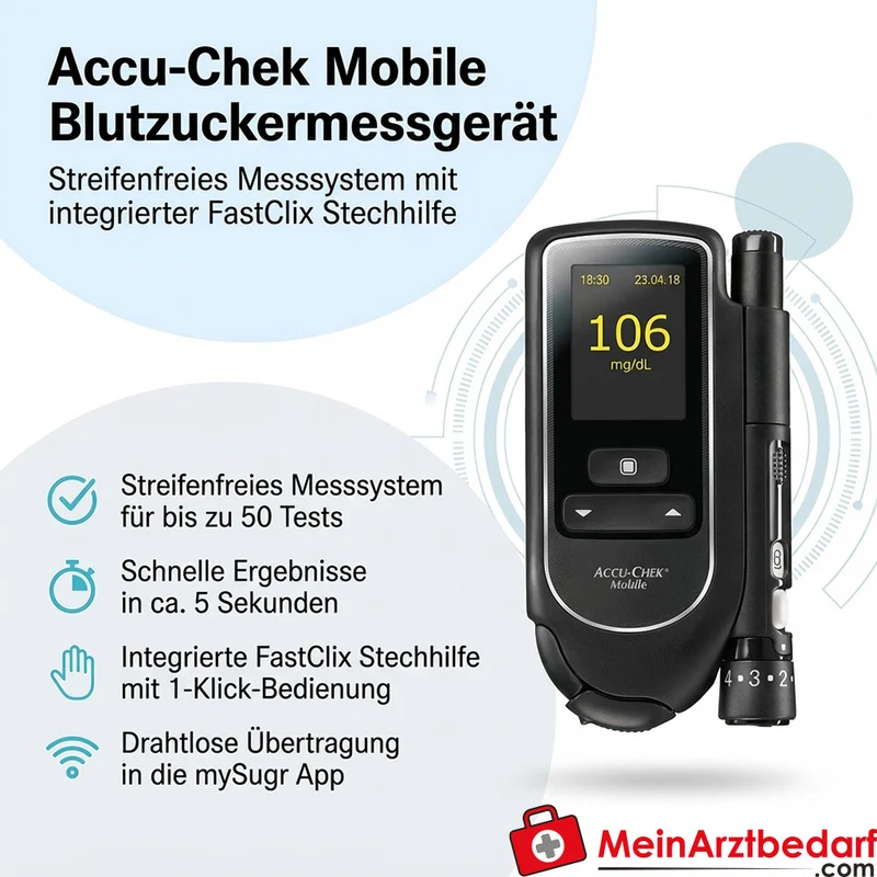 Accu-Chek Mobile Set Blutzuckermessgerät